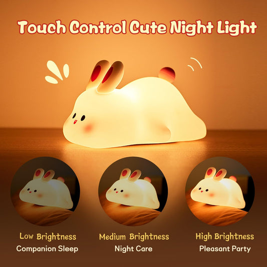 Cute LED Night Light Touch Sensor Lamp