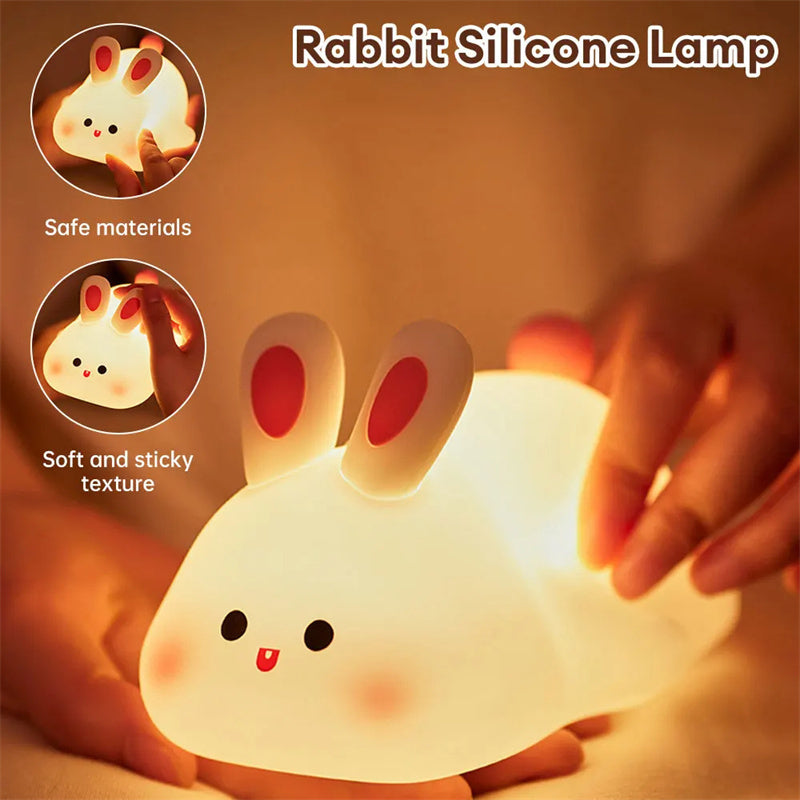 Cute LED Night Light Touch Sensor Lamp