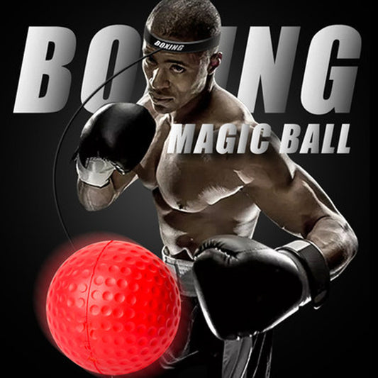 Head-mounted Boxing Speed Ball Fight Training