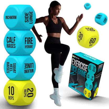 Dice for home work out fun