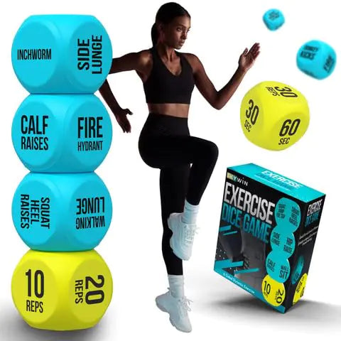 Dice for home work out fun